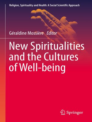 cover image of New Spiritualities and the Cultures of Well-being